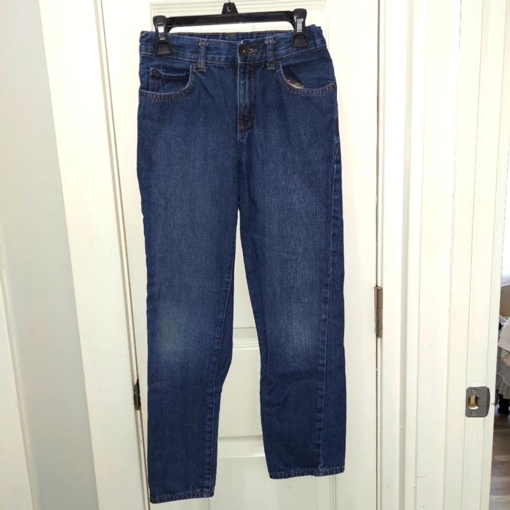 Two pair of girls jeans size 8 and size 10 both Children's Place